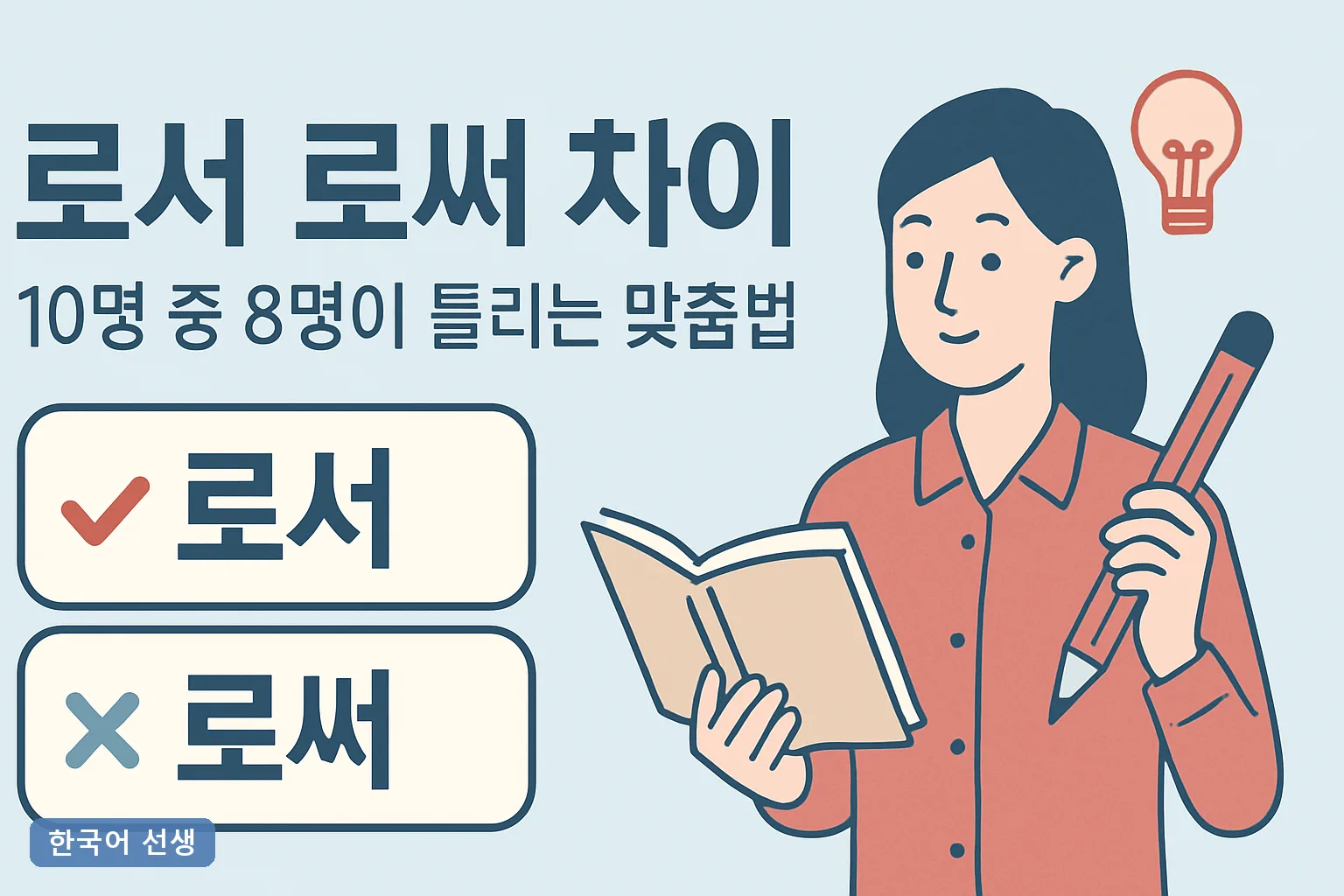 로서 로써 차이 10명 중 8명이 틀리는 맞춤법 2026년 3초 판별 공식과 실전 예문 40개 총정리
