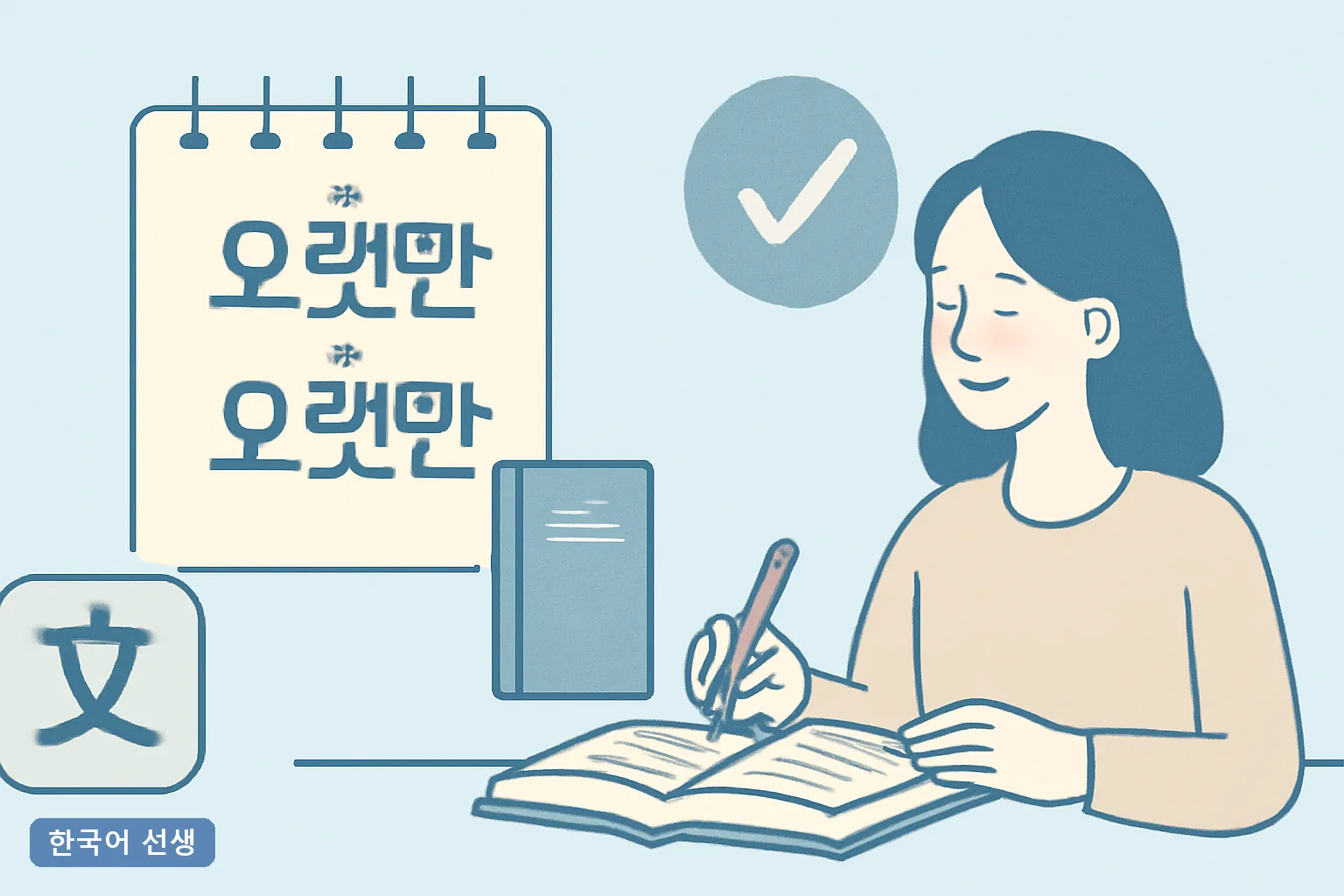 오랜만 오랫만 맞춤법 정답은 오랜만, 오랫만이라고 쓰게 되는 이유와 고치는 법