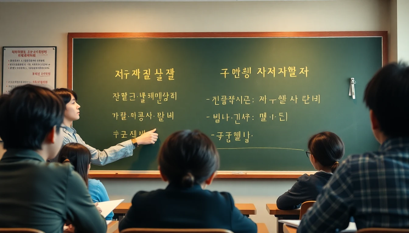 한국어 어순 SOV 구조 완벽 이해하기