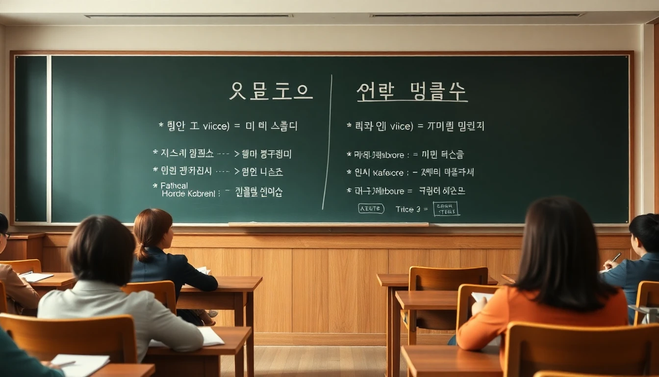 한국어 수동태 만드는 법: 능동태 비교 완전정리