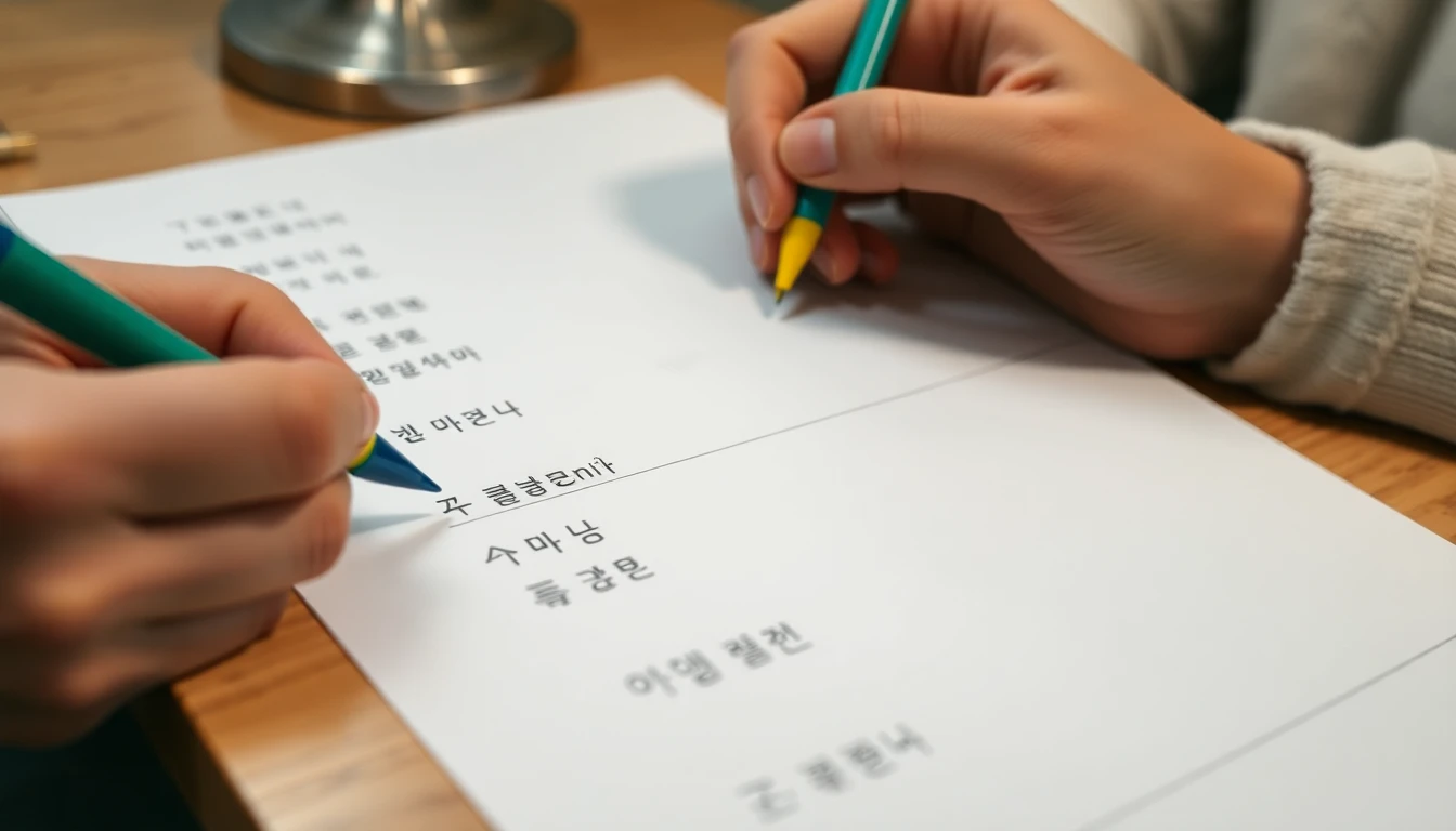 한국어 시제 표현: 과거형과 현재형 구분하기