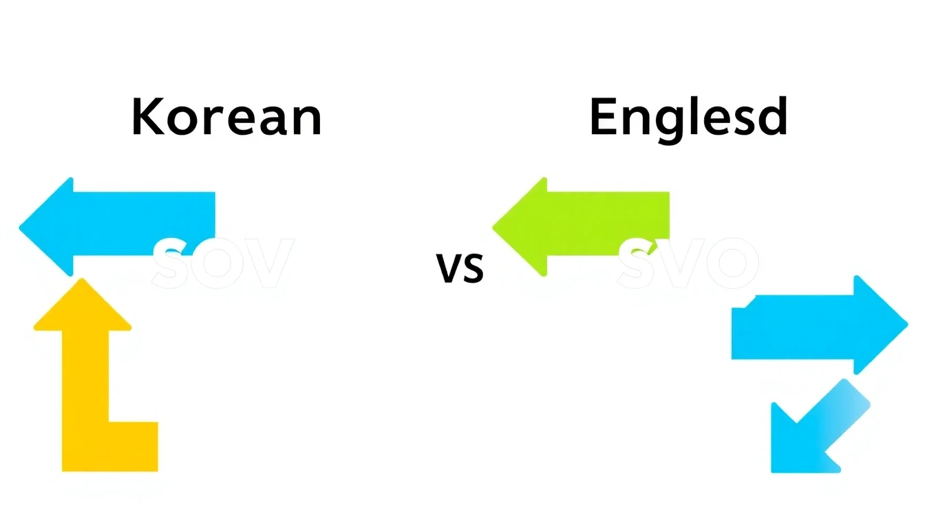 한국어 어순 SOV 구조 완벽 이해하기