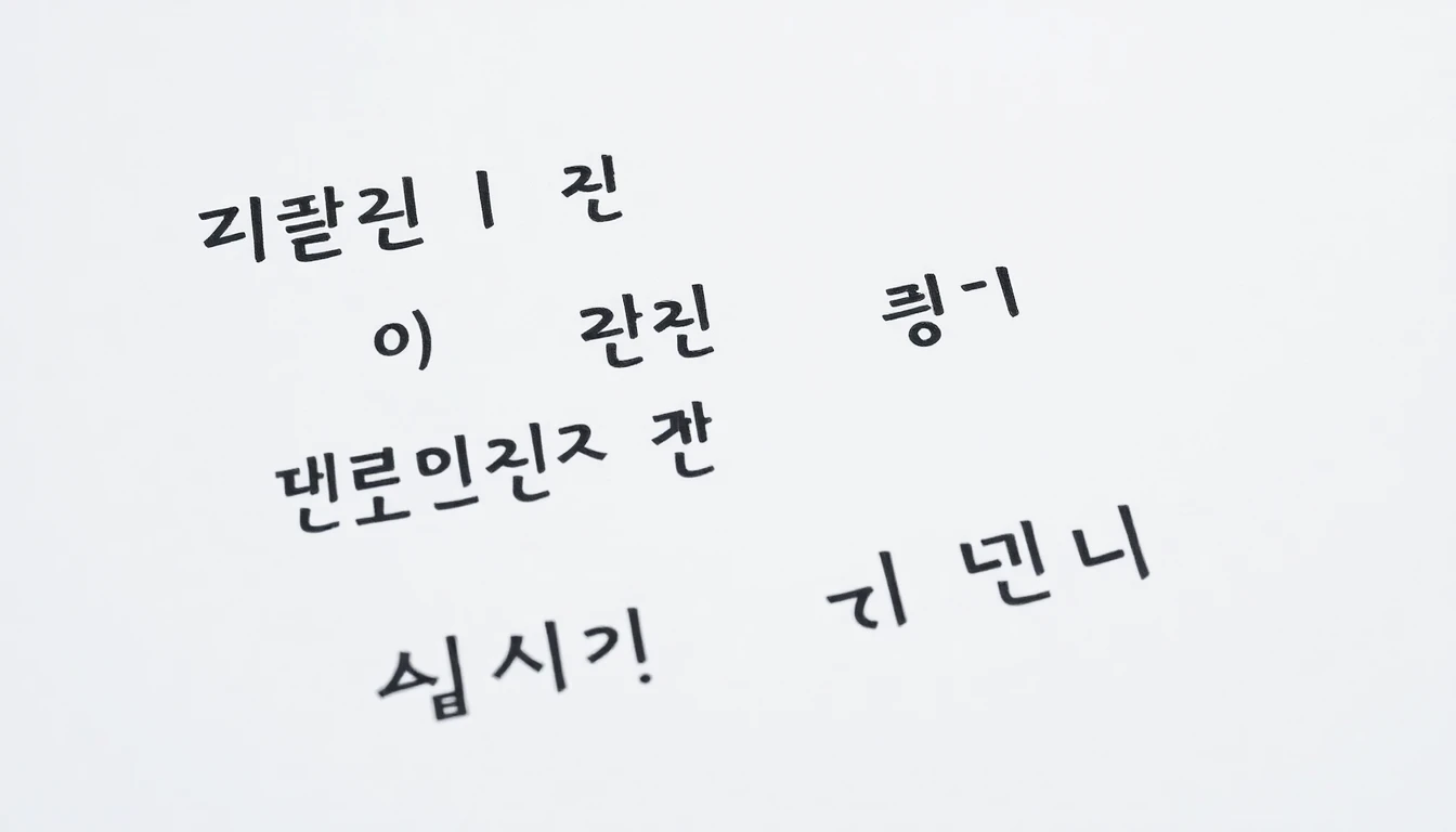 한국어 종결어미 완벽 정리와 올바른 사용법
