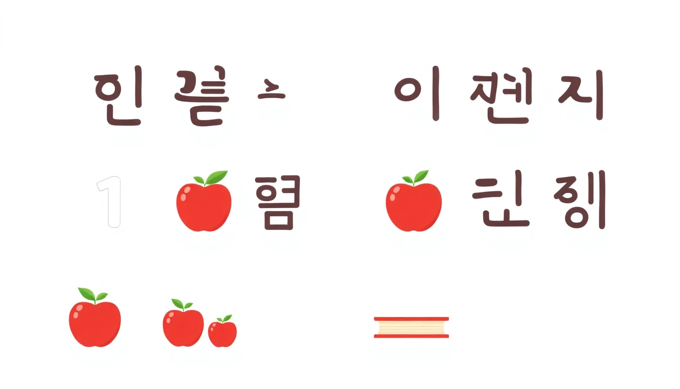 한국어 수량 표현과 숫자 세기 문법 완벽 정리