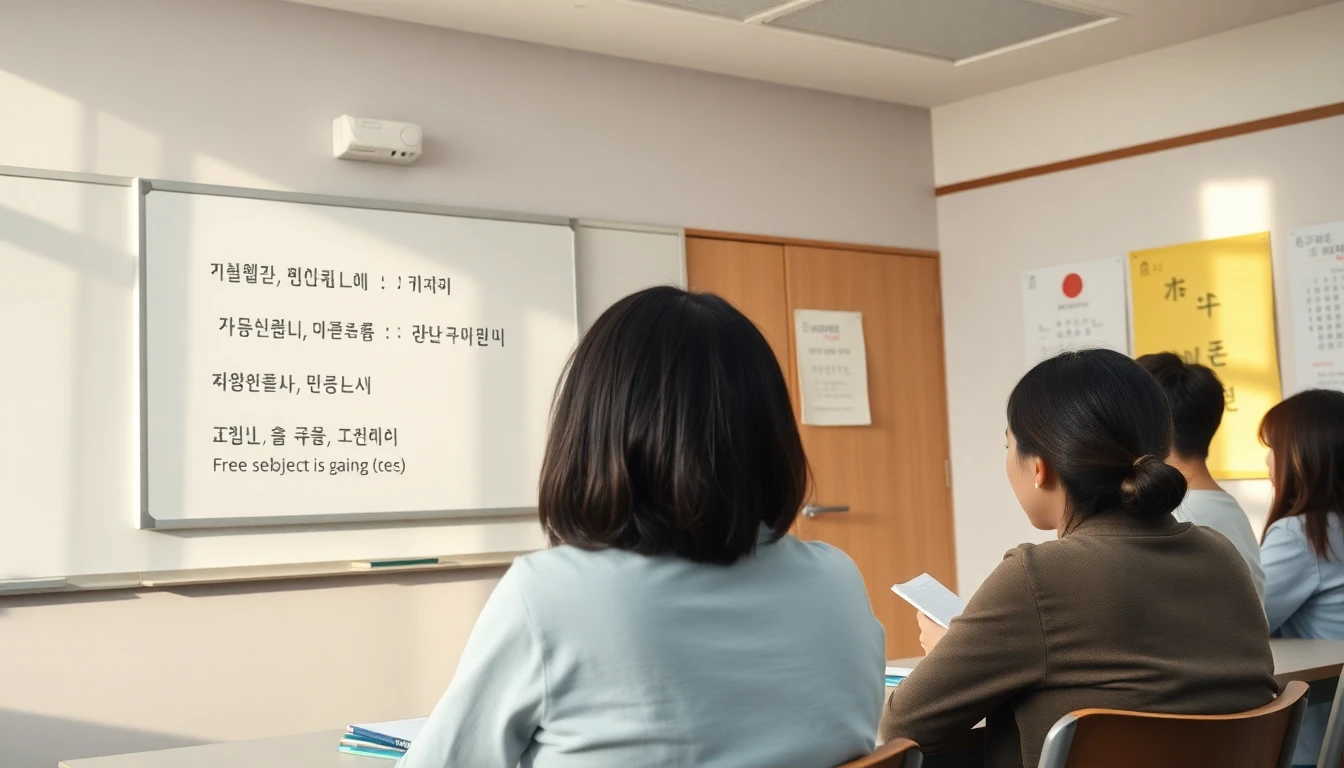 한국어 문법 기초: 주어와 술어 구조 완벽 이해하기