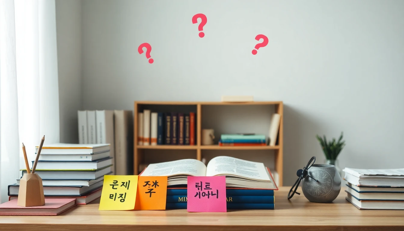 한국어 의문사와 질문 문법 완벽 정리 2026