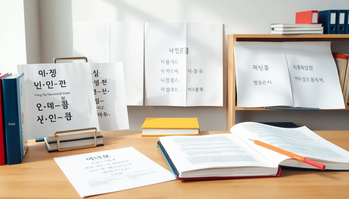 한국어 문법 교정 기호 완벽 이해하기