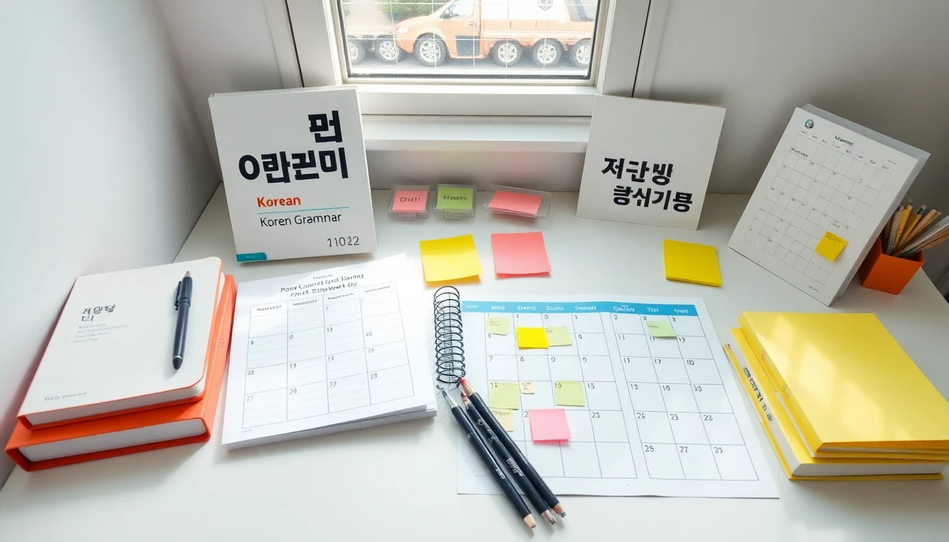 한국어 문법 학습 순서와 효율적 공부법