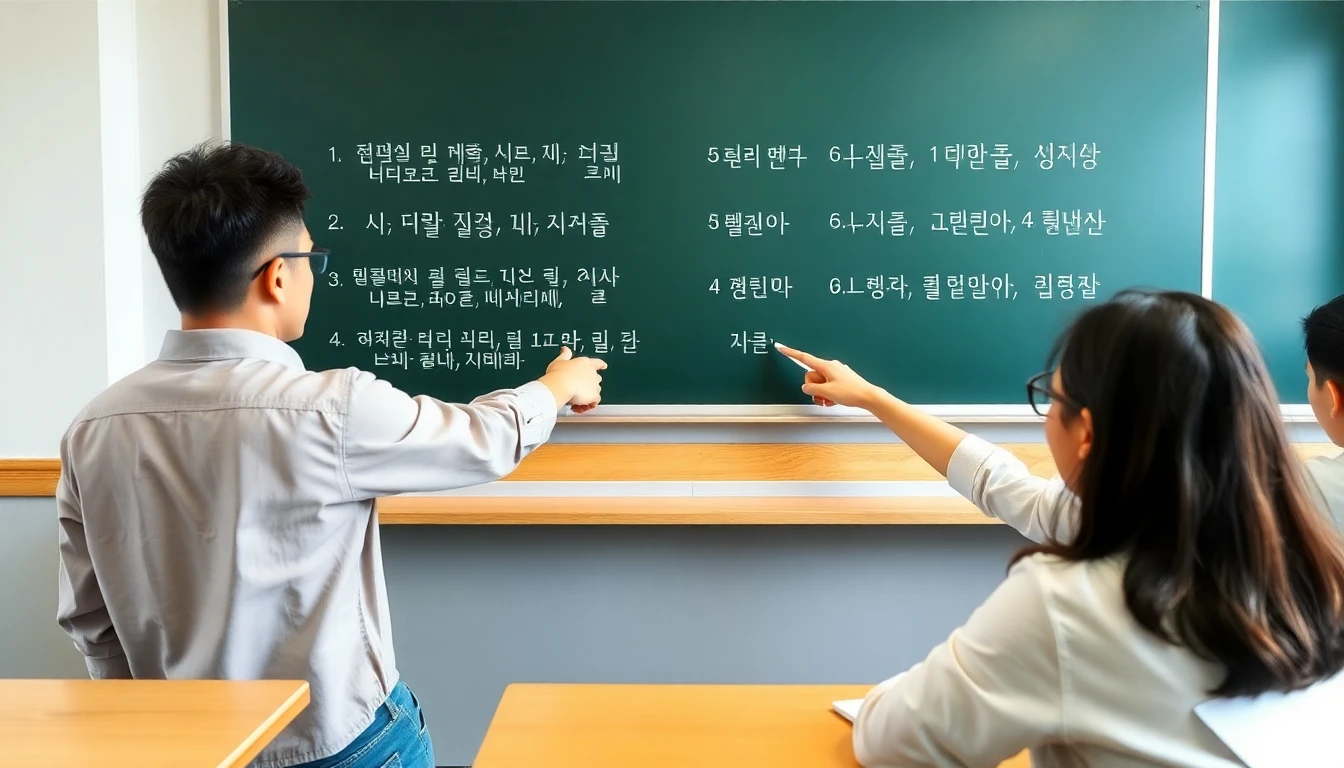 한국어 도치법과 강조 표현 완벽 정리