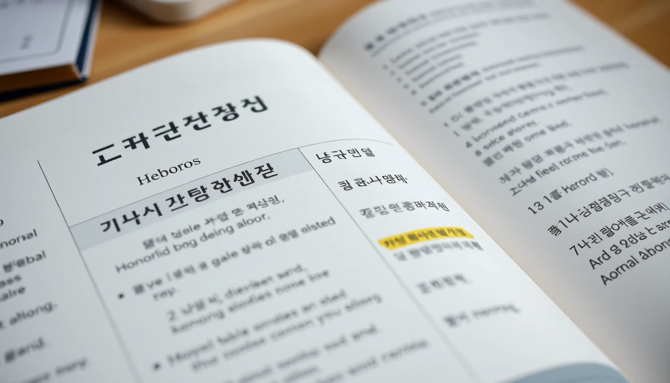 한국어 존댓말 높이 단계별 완벽 정리법