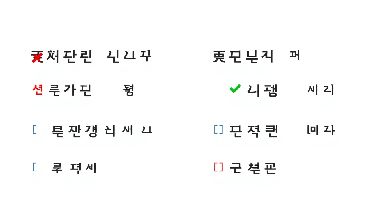 한국어 문법과 맞춤법 차이점 완벽 정리