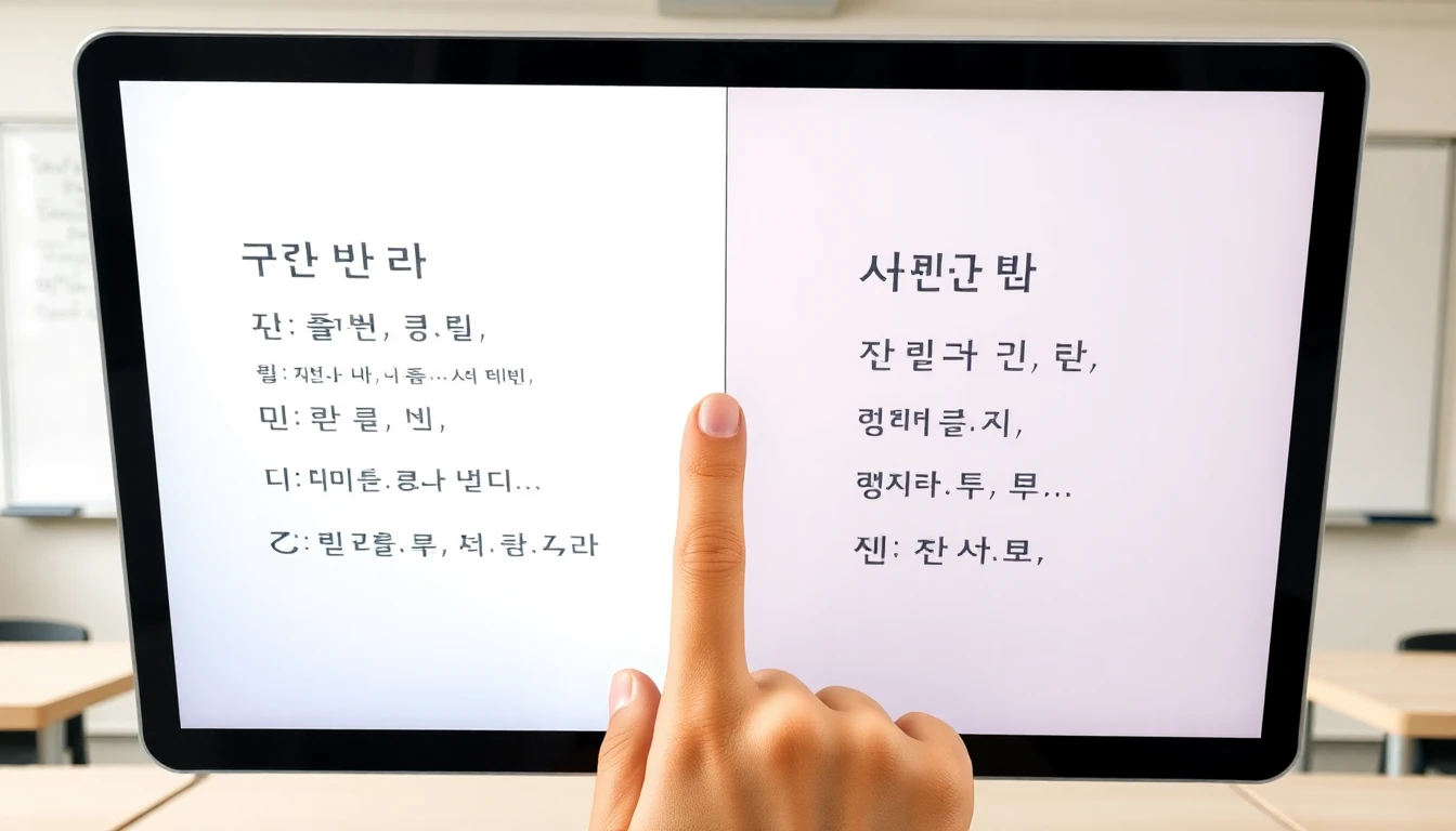 한국어 문법 맞춤법 차이점 완벽 구별법