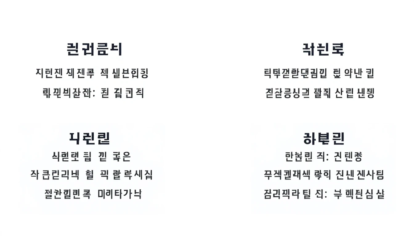 한국어 병렬구조 대칭표현 완벽 정리 2026