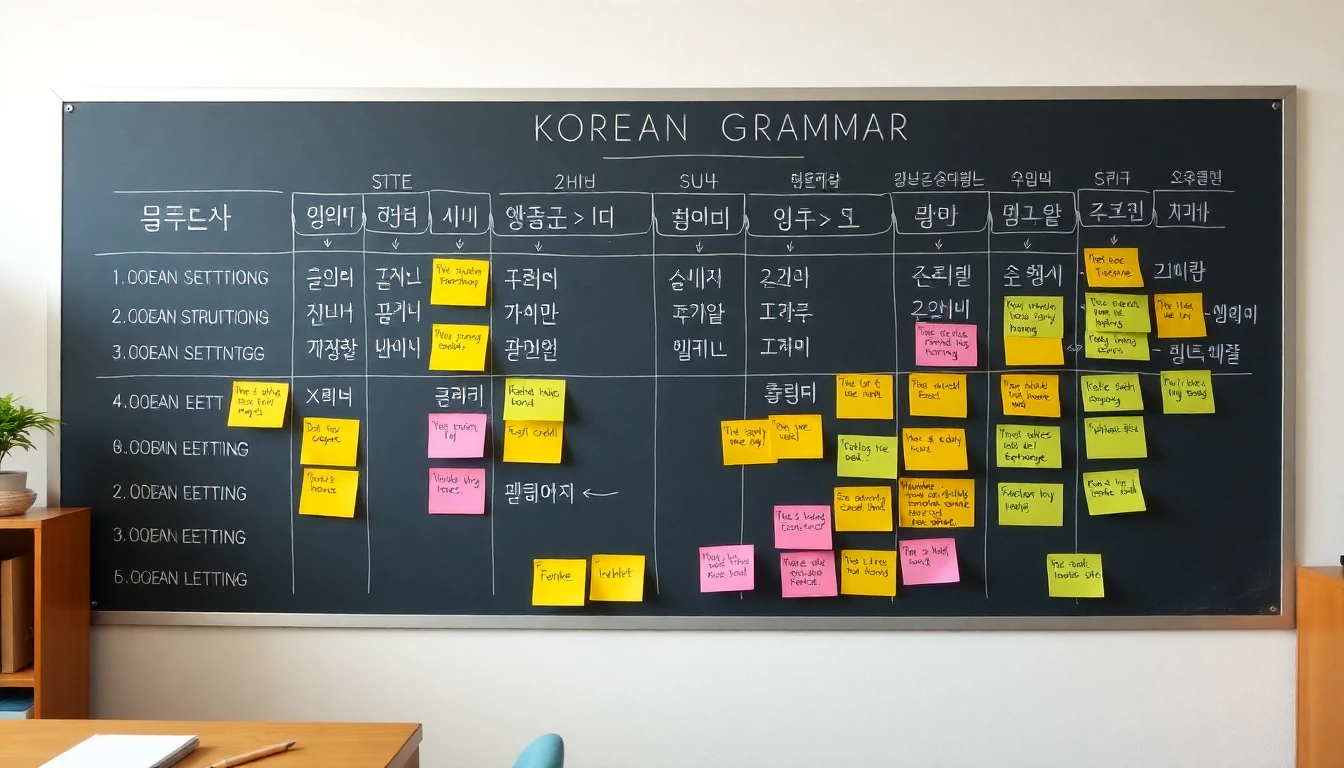 한국어 문법 체계적으로 배우는 순서와 전략 2026