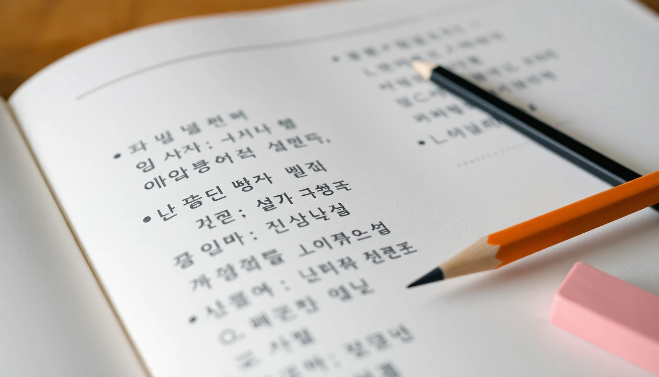 한국어 받침 발음 규칙 정리 2026