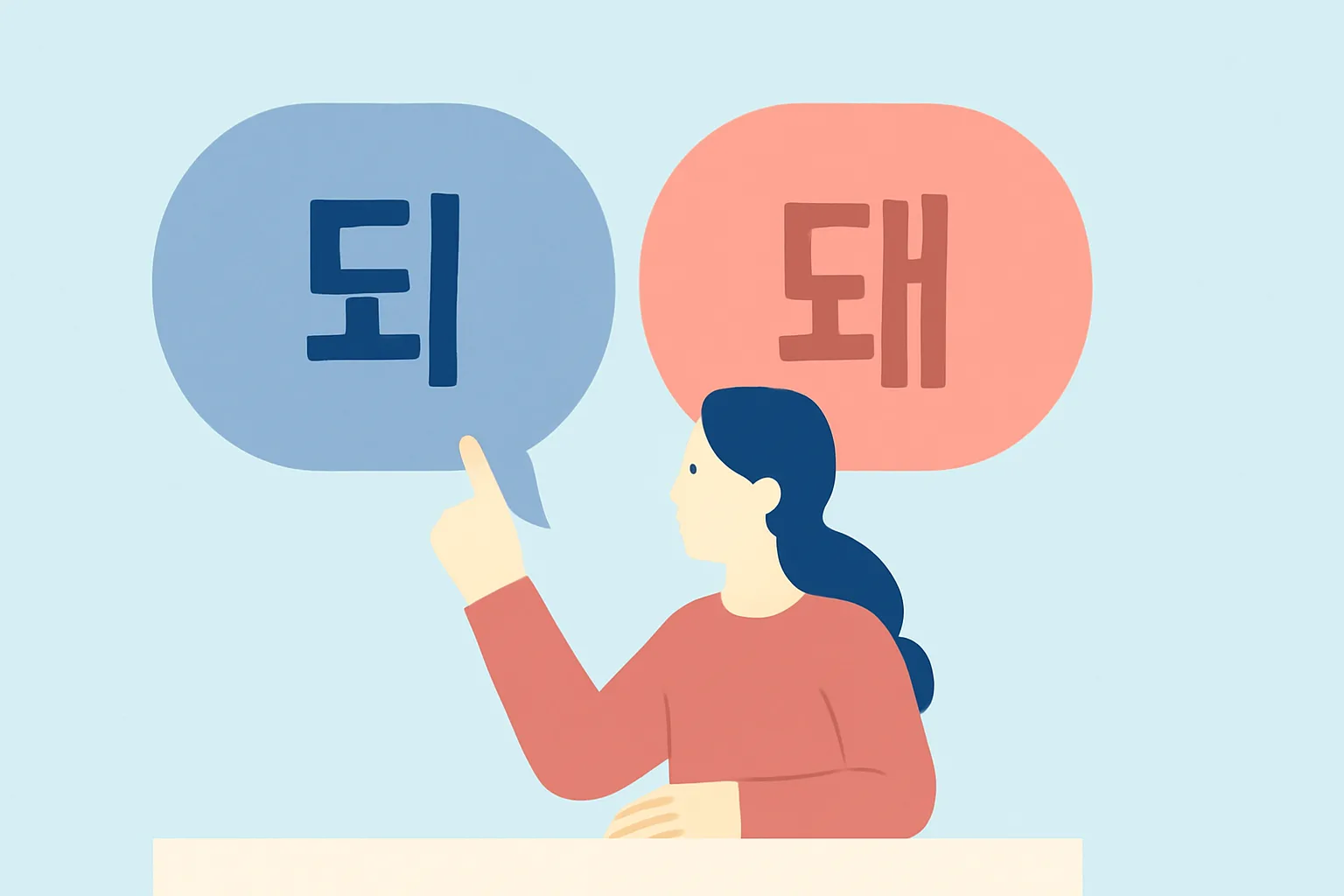 1. '되'와 '돼', 이렇게 구분하세요
