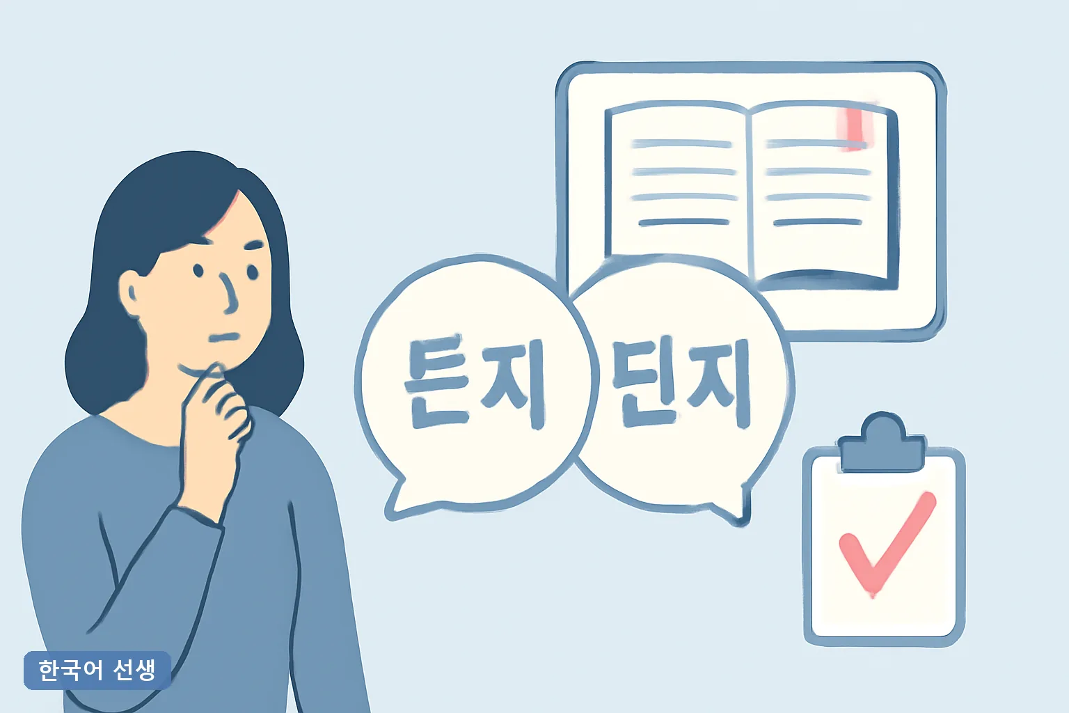 든지 던지 차이 뜻과 쓰임, 헷갈릴 때 구분하는 법**