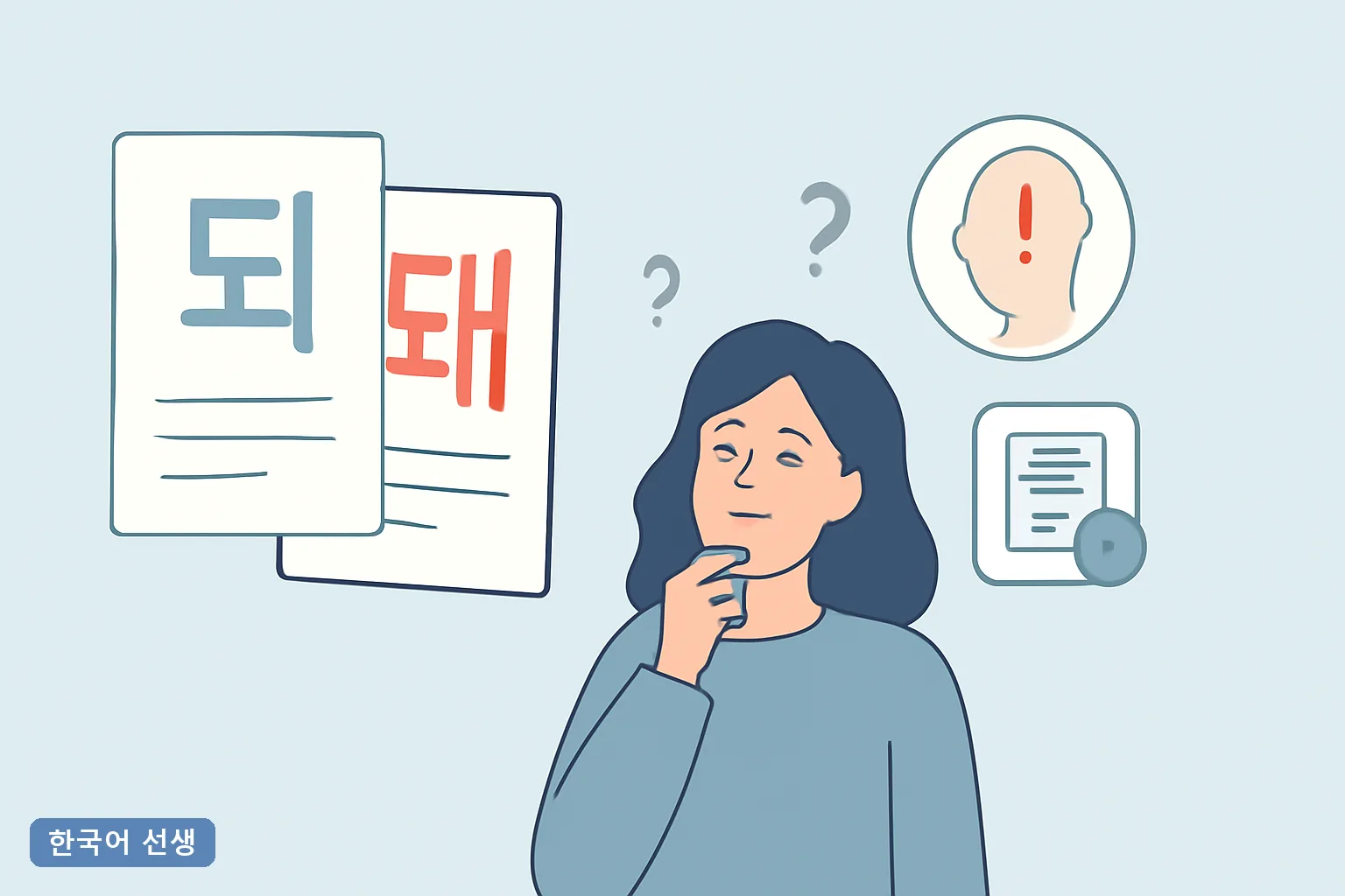 되 돼 차이 왜 자꾸 틀릴까요 원인부터 예문까지 확인