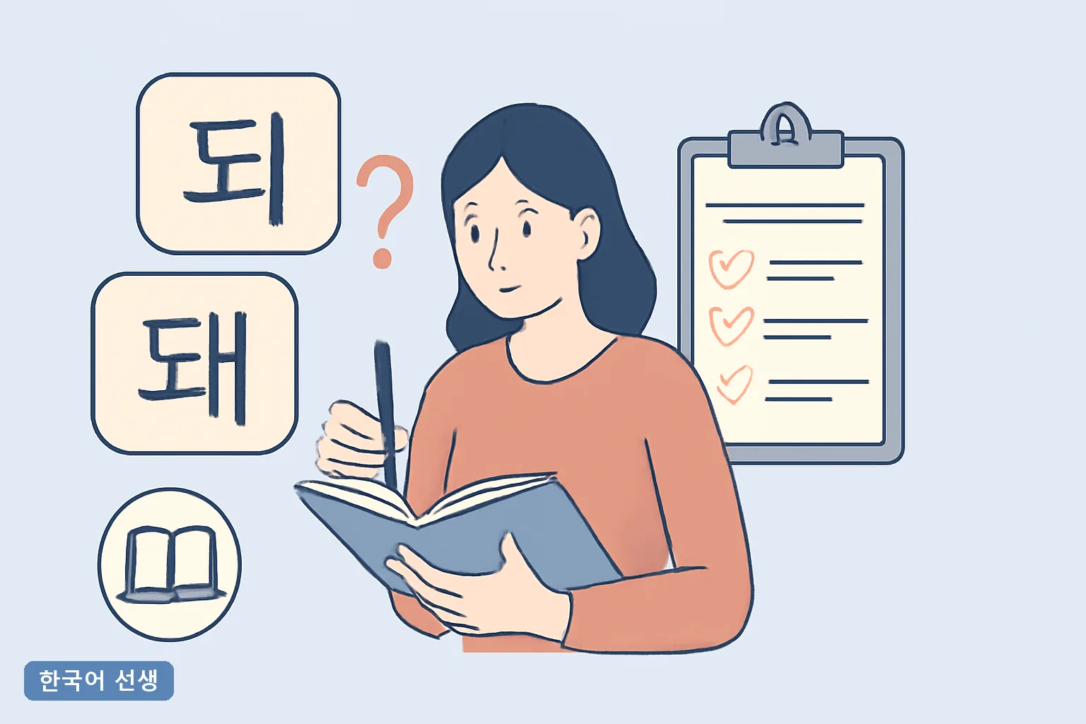 되 돼 차이 한 줄 구분법과 틀리기 쉬운 문장 고치는 방법